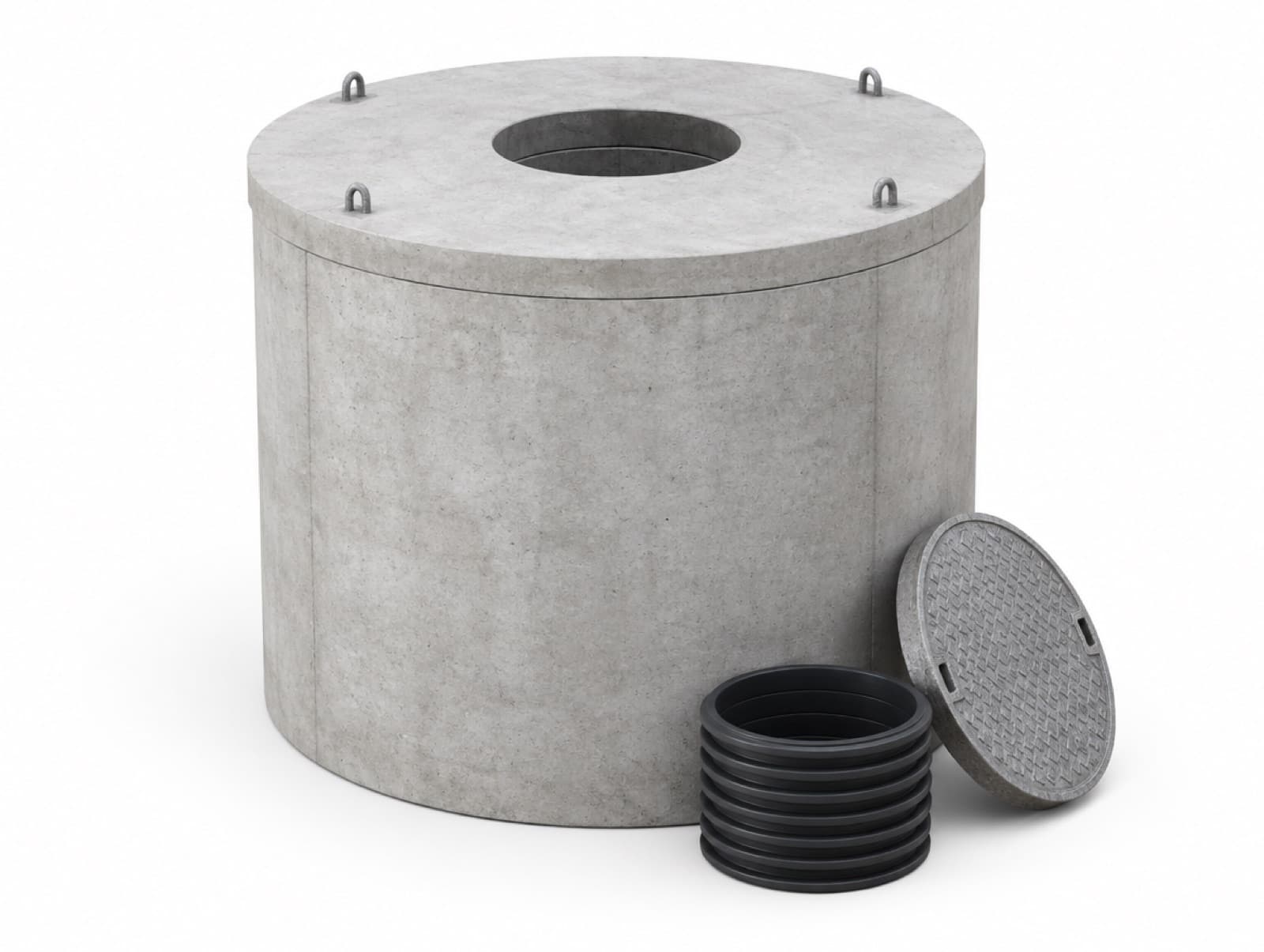 Betonnen regenwaterput van 10.000 liter