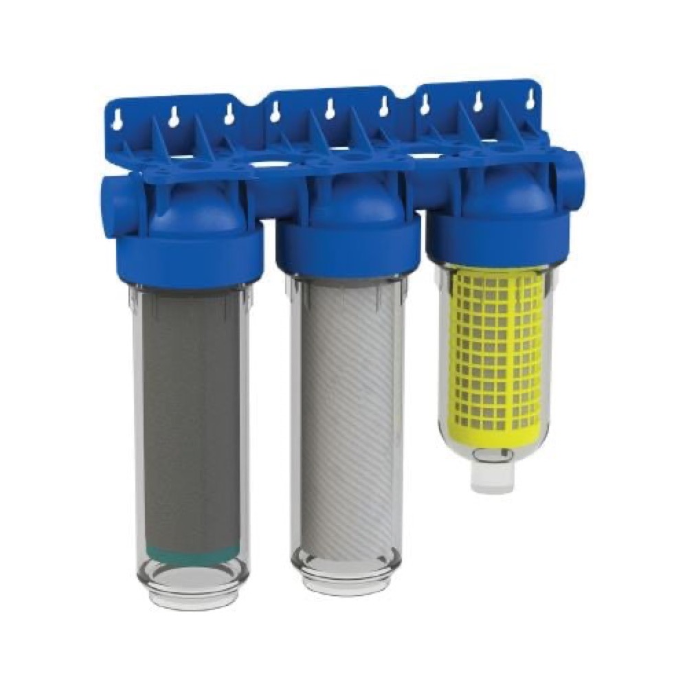 Fijnfilter carbon filterset Trio