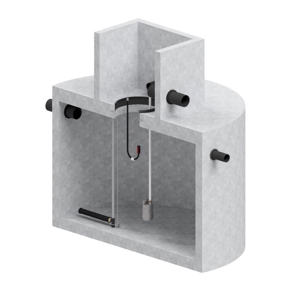 Grijswatersysteem GWT6000 Outdoor (ondergronds)