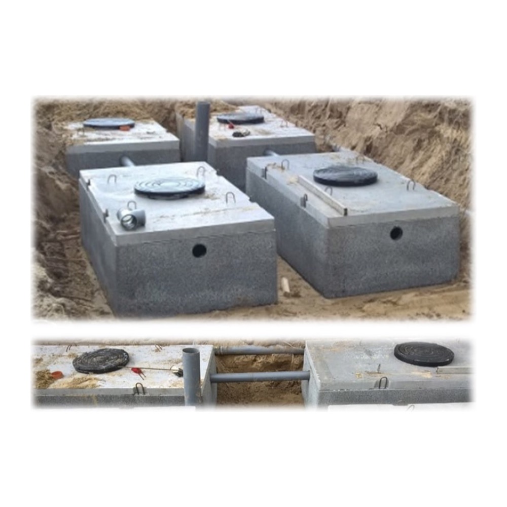 Variblok infiltratiebox van beton 1.250 liter