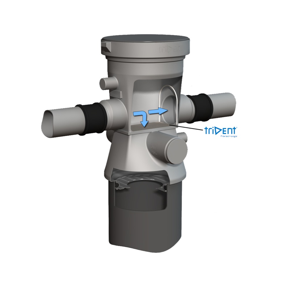 Ondergronds regenwaterfilter tot 325m² dakoppervlak, foto 3