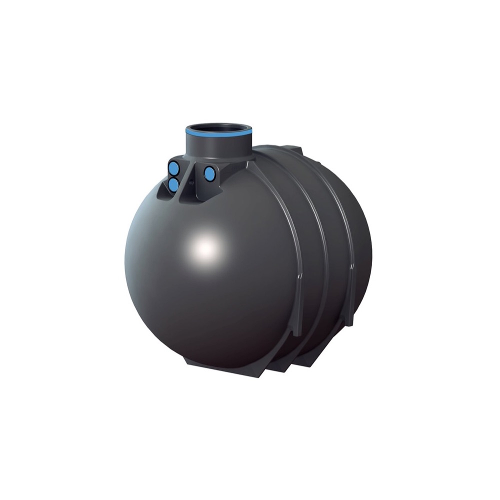 Ondergrondse regenwatertank kunststof 5.000 liter