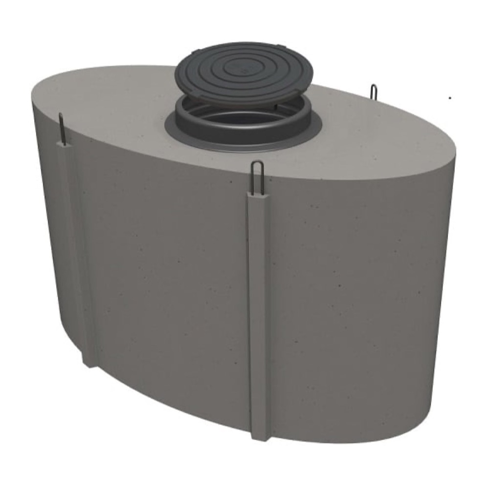 Regenwaterput beton 2.000 liter Verkeersklasse-B