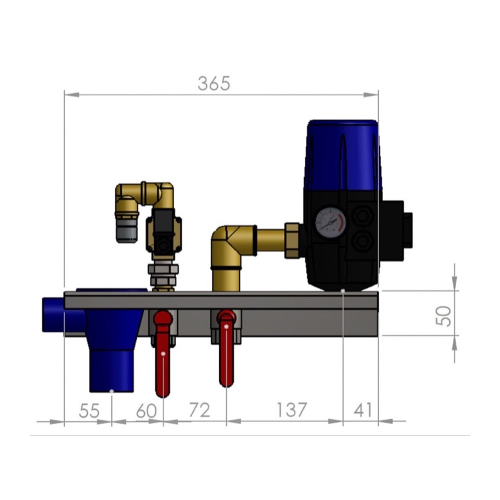 Regenwatersysteem met dompelpomp en bijvulsysteem type 5, foto 2